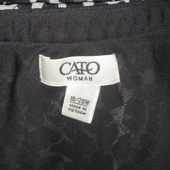 Cato woman printed lined modest skirt size 18/20W - Picture 3 of 3
